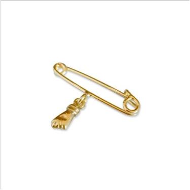 Imagem de Alfinete de Ouro 18k Com Pingente Figas - Primus LB Joias