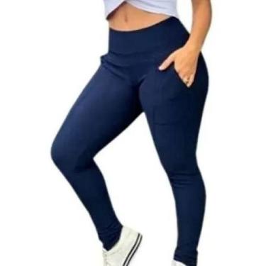 Imagem de Calça Legging Montaria Forrada Com Bolsos Ótima Para Frio - S.Store, M
