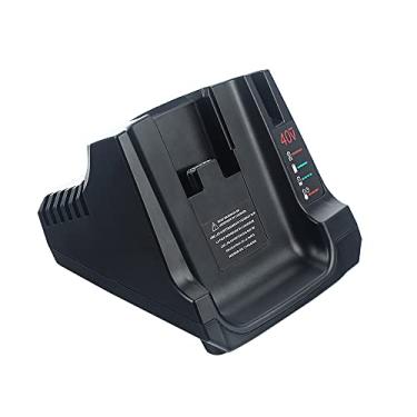 Imagem de JANRI Carregador de substituição LCS36/LCS40 36 V 40 V MAX carregador rápido compatível com Black and Decker LBX2040/LBXR36/LBX36 Bateria e trabalho para aparador de grama/motosserra/soprador/cortador