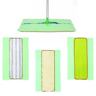 Imagem de Almofadas de refil molhadas e secas para Swiffer XL, 3 peças reutilizáveis de pano de varredura de microfibra para Swiffer XL