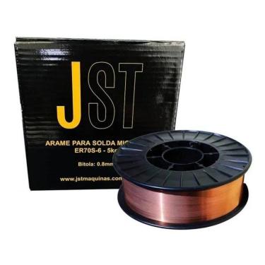Imagem de 2X Arame Para Solda Mig - 0,8Mm - 5Kg - Jst