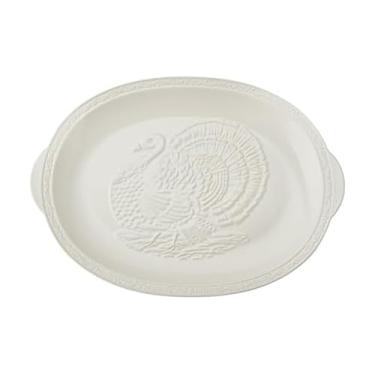 Imagem de Mikasa Prato grande de servir peru de Ação de Graças Italian Countryside, 45,7 cm