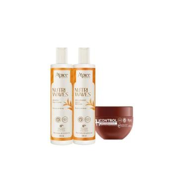 Imagem de Kit Apse NutriWaves Anti Porosidade Sh Cond Ph Control 300g