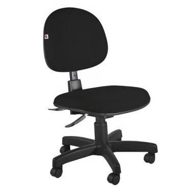 Imagem de Cadeira Operativa Executiva Back System Tecido Preto - Lorenzzo