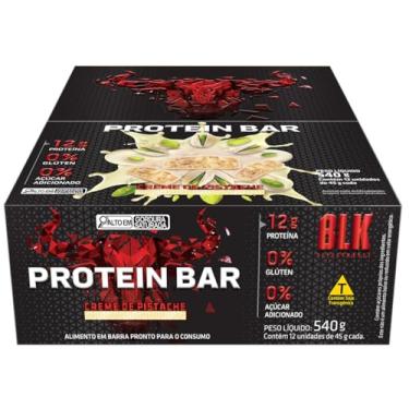 Imagem de Barra de Proteína Protein Bar 12 unidades - Blk Performance (Creme de Pistache)