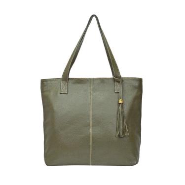 Imagem de Bolsa Feminina Grande Ombro Shopbag Shopping bag em Couro