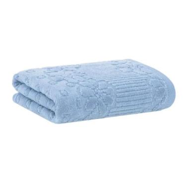 Imagem de Toalha de Mão Lavabo Buddemeyer Lollipop Algodão 30x50cm, AZUL - 3126