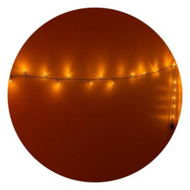 Imagem de Pisca Pisca 100 LEDs 10m 8 Funções Natal Festa Jardim Varanda 220V - D