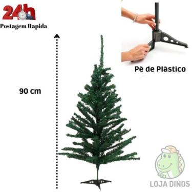Imagem de Árvore de Natal Pinheiro de Natal Tradicional Verde Decore Seu Natal F