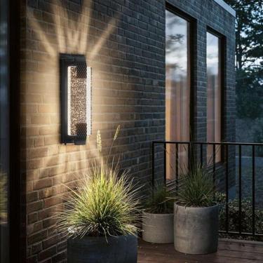 Imagem de Luz de parede externa camuucci 40cm LED impermeável 3000K