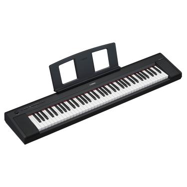 Imagem de Piano Digital NP 35B Piaggero Preto 76 Teclas com Fonte Bivolt Yamaha