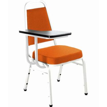 Imagem de Cadeira Universitária Empilhável Linha Hotel Plus Laranja