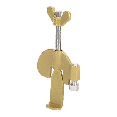 Imagem de Domary Fechadura Portátil, Fechadura Resistente de Aço Inoxidável de Fácil Operação Com Camada de Segurança Adicional para Viagens, Casa, Hotel (Ouro)