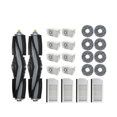 Imagem de Compatible With Ecovacs Deebot X1 OMNI / T10 OMNI Accessories Robot Vacuum Cleaner Parts Dust Bag Hepa Filter Main Side Brush Mop Dustbin(Clear)