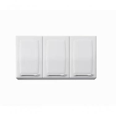 Imagem de Armário Aéreo De Cozinha Luce 3 Portas Itatiaia - Branco