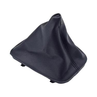 Imagem de Capa De Câmbio De Couro Preto Com Estrutura Para BMW E30 E36 E39 E46 E