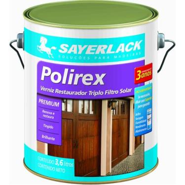 Imagem de Verniz Polirex Restaurador Mogno/imbuia 3,6l Sayerlack, Imbuia