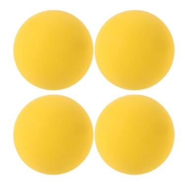 Imagem de SUPVOX Bolas saltitantes altamente visíveis, bolas de raquete para meninos e meninas, lembrancinhas de festa, amarelo, conjunto de 4 peças