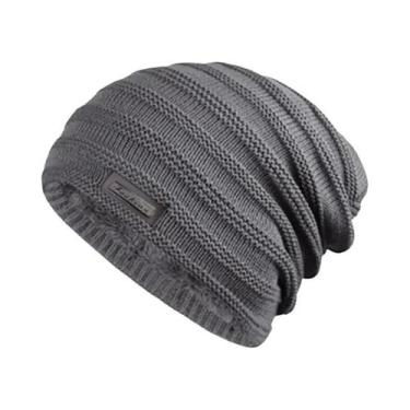 Imagem de Gorro de Inverno Unissex Forrado - Quente, Macio e Elástico, 55cm-60cm