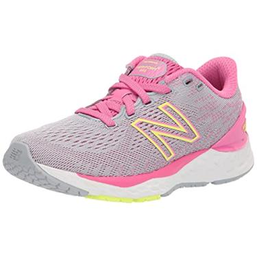 Imagem de New Balance Girls 880 V11 Running Shoe, Light Cyclone/Lollipop/Bleached Lime Glo, 7 Big Kid
