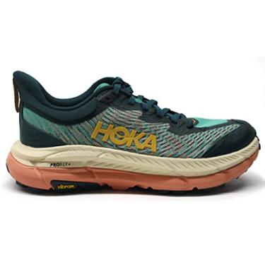 Imagem de HOKA ONE ONE Mafate Speed 4 Tênis feminino, Jardim aquático azul-petróleo profundo, 34