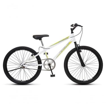 Imagem de Bicicleta Force 1 Aro 24 Sem Marchas Freios V-brake Branco