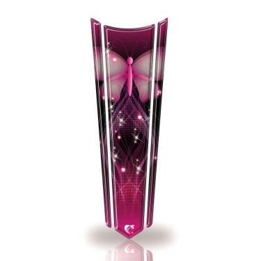 Imagem de Adesivo Faixa Gravata Tanque Moto Resinado Rosa