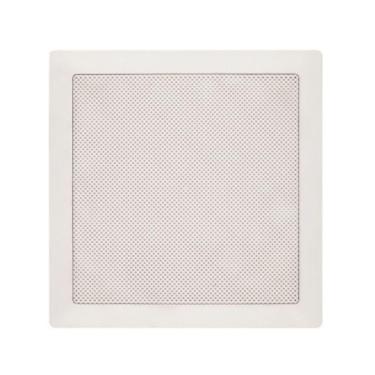 Imagem de Arandela Quadrada Fiamon Plastica 6 Polegadas Coaxial 50rms 8r Branca