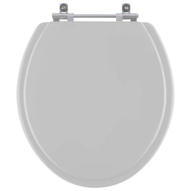 Imagem de Assento Sanitário Izy Cinza Real Para Vaso Deca