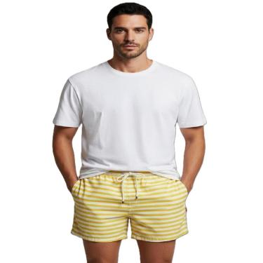 Imagem de Short Praia Elástico Hamptons Horizontal Reserva-Masculino