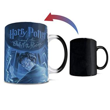 Imagem de Morphing Mugs Caneca de café de cerâmica com revelação de calor do livro Harry Potter - 325 ml (A Ordem da Fênix)