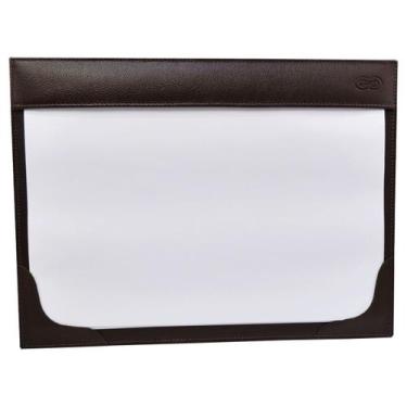 Imagem de Risque Rabisque A4 ENGE em Couro Galvani, Marrom Café