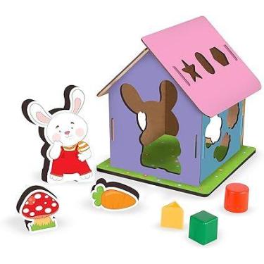 Imagem de MAD - CASA DO TOM TOM EC - Brinquedo Educativo de Madeira - NIG