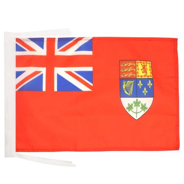 Imagem de Cabos da bandeira canadense da Segunda Guerra Mundial 45.7 cm x 12'' - Bandeira da guerra do Canadá PEQUENAS 30 x 45 cm - Faixa 45.7x30.5 cm - AZ FLAG