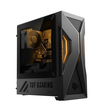 Imagem de ASUS TUF T500 (2025) Desktop PC para jogos, processador Intel Core i5-13420H, NVIDIA GeForce RTX 5060Ti, SSD M.2 NVMe PCIe 4 de 1 TB, RAM DDR5 de 16 GB, Windows 11 Home, T500MV-MS564Ti
