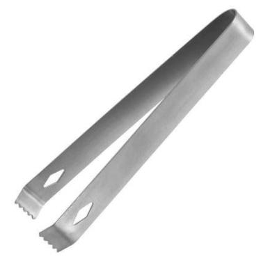 Imagem de Pinça para Gelo Pegador em Inox Prata 16.5 cm - Mimo Style - AC12514