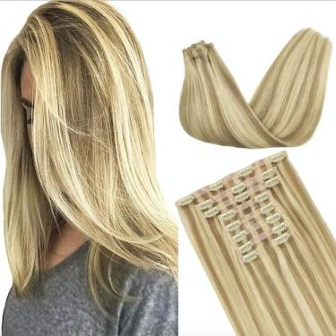 Imagem de Extensões de cabelo GOO GOO Real Human Hair 18 polegadas 170 g 9 unida