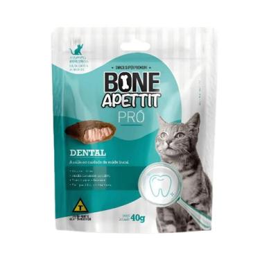 Imagem de Petisco Snack Pró Dental para Gatos 40g - BONE APETTIT