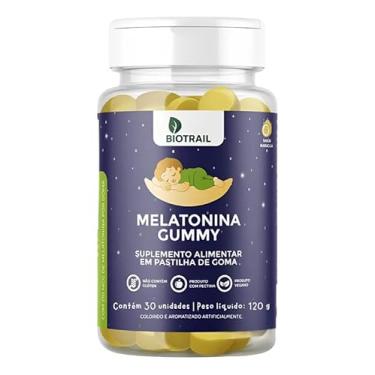 Imagem de Melatonina Gummy BioTrail – 30 Unidades Mastigáveis – 0,21 mg – Sabor Maracujá
