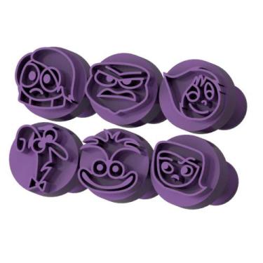 Imagem de Kit Carimbo Marcador Brigadeiros DIVERTIDAMENTE INSIDE OUT Molde Festa