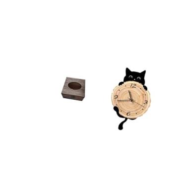 Imagem de Fenteer Caixa de Lenços de Madeira, Porta-lenços Faciais, Organizador Dispensador de Toalhas de Mão, Bandeja para Armazenamento de Guardanapos, Porta-lenços C