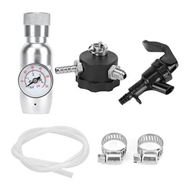 Imagem de ANKROYU Kit de torneira de dispensador de cerveja de aço inoxidável, acessórios de equipamento de barril de cerveja caseira portátil para entusiastas de cerveja, amantes de cerveja artesanal e