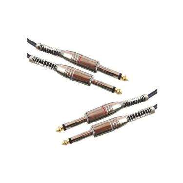 Imagem de Cabo de Áudio MXT 2 P10 X 2 P10 Mono 1,8 Metros - CB0456