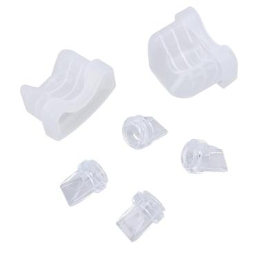 Imagem de KUIDAMOS Conjunto de Válvulas Bico de Pato e Diafragma de Silicone, Substituição de Prevenção de Vazamento para Bomba de Amamentação S21, Material de Qualidade Alimentar para Mães que Amamentam