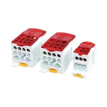 Imagem de Caixa De Conexão Terminal Elétrica De Alta Corrente Para Trilho DIN UK