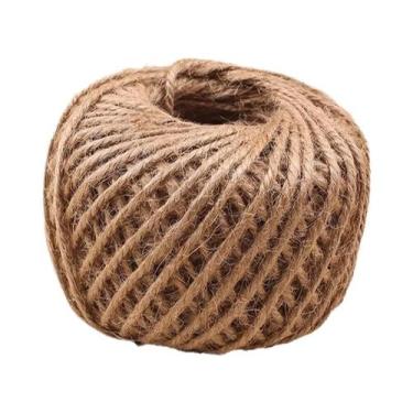 Imagem de Corda De Juta Natural 1-14mm Vintage Para Artesanato, Embalagem De Pre