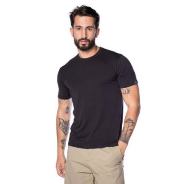 Imagem de Camiseta Masculina John Sailor Básica Preto, Preto, G