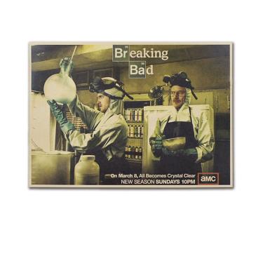 Imagem de Pôster de arte de parede Picture Breakings Bads Anime Art 51x35,5 cm