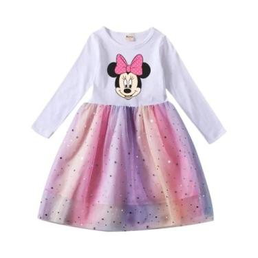 Imagem de Vestido De Princesa Tutu De Manga Longa Para Menina Pequena Com Renda 