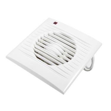 Imagem de Aramox Ventilador Extrator de 4 6 Polegadas, Exaustor de Ventilação de Plástico ABS para Banheiro, Cozinha, Banheiro, Com Resistência a Altas Temperaturas (4 polegadas (ID de 102 mm, espessura de